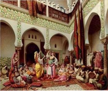 Arab or Arabic people and life. Orientalism oil paintings 137, unknow artist